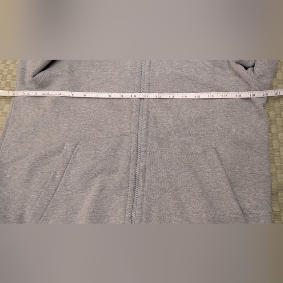 Fjallraven Greenland Full Zip Hoodie Gray Men's Size Medium Made in Portugal - Picture 5 of 6